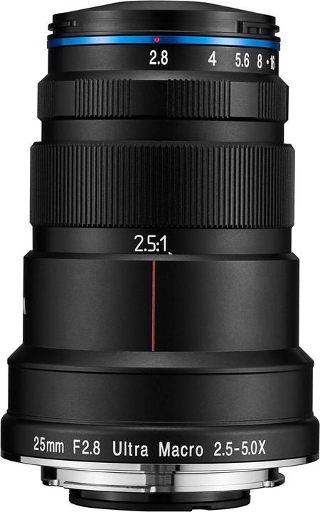 Venus Optic Laowa 25mm f/2.8 2.5-5x UltraMacro Canon RF (Canon RF, Vollformat)