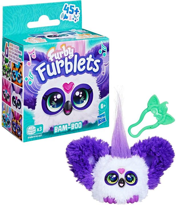 Actual product image Furby Furblets Bam-Boo Panda-Minispielzeug aus Plüsch (12.72 cm)