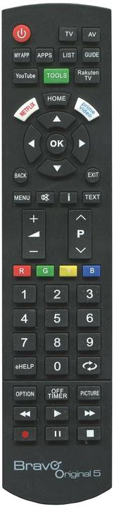 Bravo Originale 5 (Panasonic) (Telecomando specifico per il dispositivo, Infrarossi)