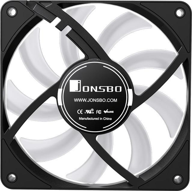 Produktbild Jonsbo HF1215 Slim PWM Lüfter, ARGB, 120mm (120 mm, 1 x)