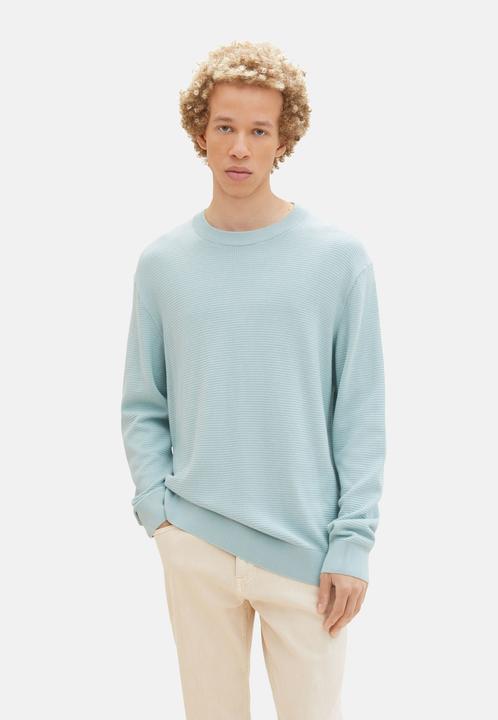 Actual product image Tom Tailor Pullover Strickpullover R-Neck (M)