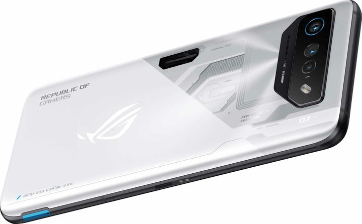 Actual product image ASUS ROG Phone 7 (256 GB, Storm White, 6.78", Dual SIM, 50 Mpx, 5G)