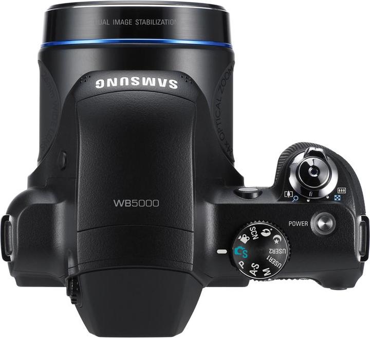 Produktbild Samsung WB5000, 12MP, 24x WW-Zoom, HD-Movie, RAW, HDMI (1/2,3'')