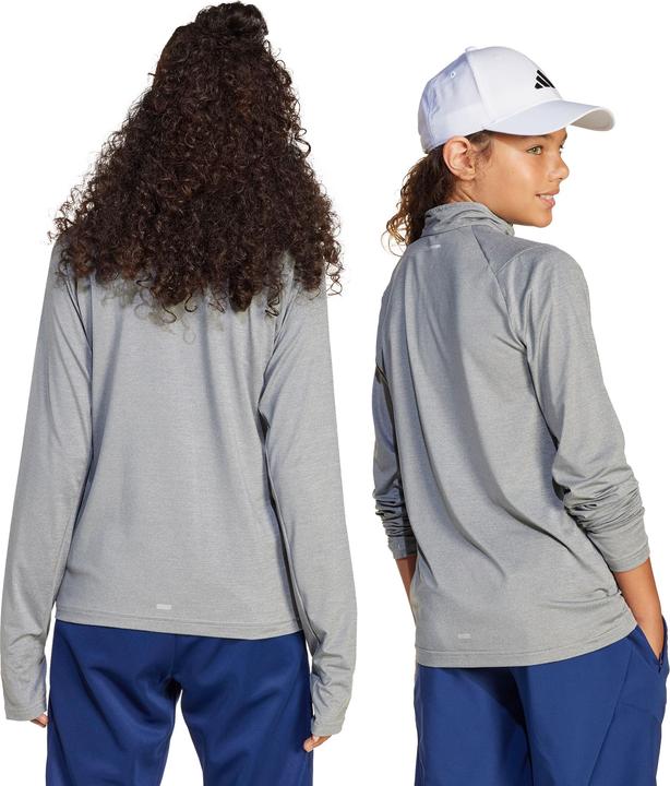 Immagine prodotto adidas Kid's Goto PZ 1/4 Zip Longsleeve Tee (164)