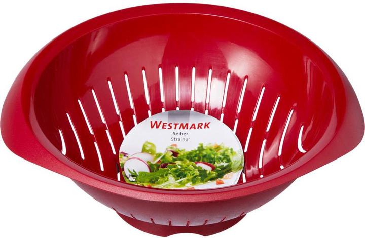 Produktbild Westmark Salat-Seiher, rot, Ø25 cm, 28x31x11 cm (25 cm)