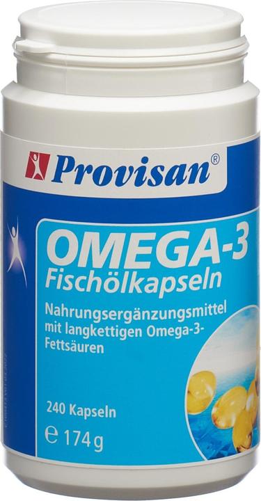 Image du produit Provisan huile poisson omega 3 caps (240 pièce(s), Capsules, 211 g)