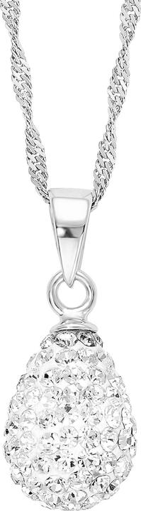Produktbild Amor Halskette (Silber, Kristall, 42 cm)