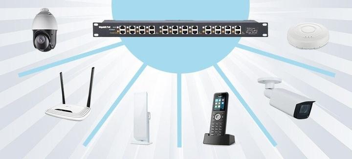 Image du produit Extralink POE INJECTOR 24 PORT GIGABIT Fast Ethernet, Gigabit Ethernet (802.3af (PoE))