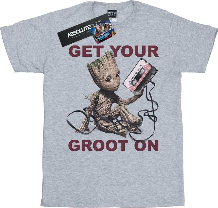 Immagine prodotto Guardians Of The Galaxy Get Your Groot On Maglietta Ampia Donna (L)