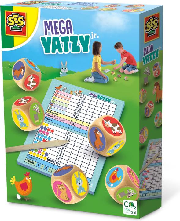 Ses Mega Yatzy Junior (Deutsch, Französisch, Niederländisch, Englisch)
