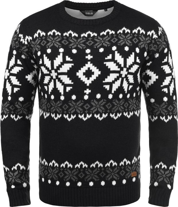 Immagine prodotto Solid Norwig Maglione In Maglia Grossa Pullover Maglieria Da Uomo Con Girocollo (M)