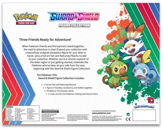Actual product image Pokémon Sword & Shield Figure Collection Box - EN (English, Box Set & Collection)