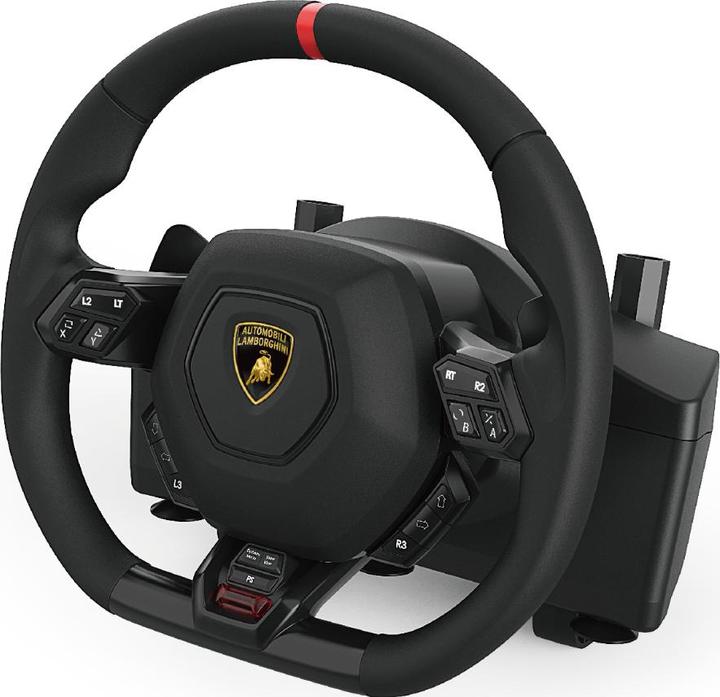 Actual product image Tonino Lamborghini Lamborghini Automobili steering wheel + pedal set official licence (PC, PS4)