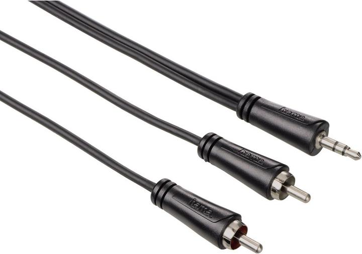 Productafbeelding Hama Jack RCA kabel (0.75 m, RCA, 3,5 mm aansluiting (AUX))