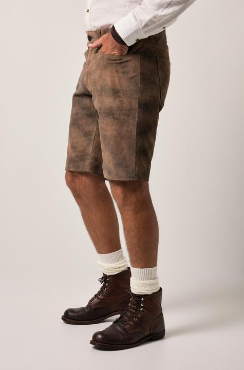 Produktbild JP1880 Leder-Bermuda, Tracht, Rindleder, Regular Fit, bis 72 (70)