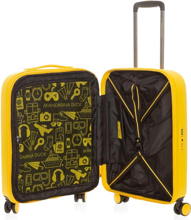 Image du produit Mandarina Duck Logoduck + 4 roues trolley cabine 55 cm (0.04 l, Bagage à main (jusqu'à 50l))