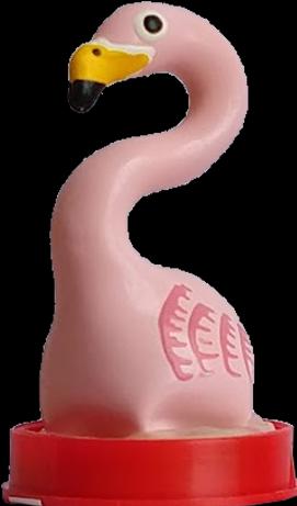 Produktbild Erco Scherzkondom „Pink Flamingo“ – Handbemalt, Naturkautschuklatex, Fun-Geschenk für Partys (1 Stk.)