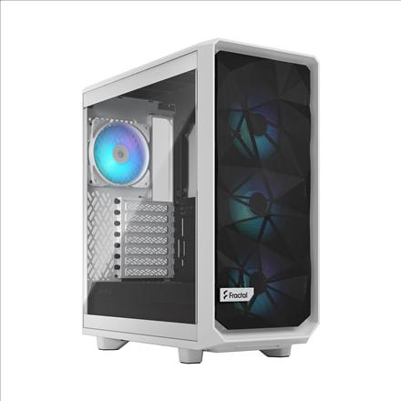 Actual product image Fractal Meshify 2 Compact RGB White TG Clear (ATX, mATX, Mini-ITX)