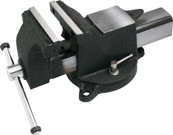 Kraftwerk Stahl-Schraubstock 125 mm (140 mm)