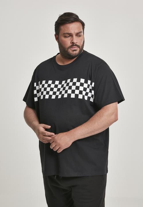 Actual product image Urban Classics Check Panel Tee (3XL)