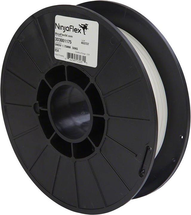 Produktbild NinjaTek TPE Filament (NinjaFlex, 1.75 mm, 500 g, Weiss)