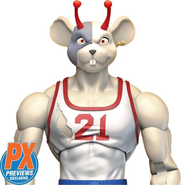 Produktbild Nacelle Biker Mice from Mars Actionfigur Sports Bros Slam Dunk Vinnie - Previews Exclusive