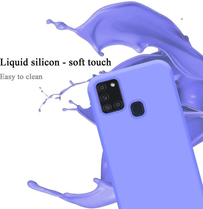 Immagine prodotto Cadorabo Copertura della cassa del silicone liquido TPU (Samsung Galaxy A21s)
