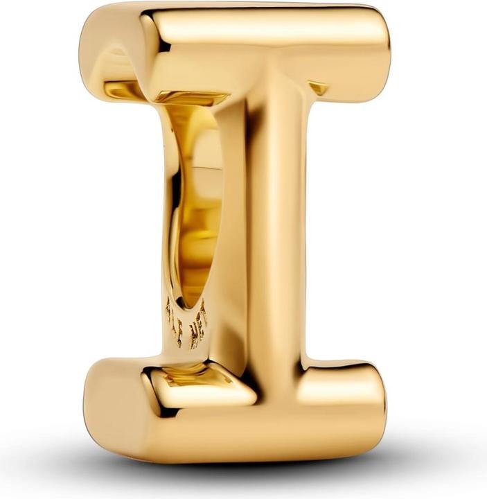 Image du produit Pandora Alphabet-Mini-Charm: Ihre Persönliche Botschaft (Métal, Plaqué or)