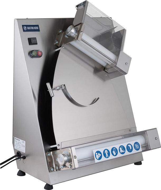 Produktbild Gastro Hero Teigausrollmaschine PROFI mit Fusspedal für Teiglinge bis