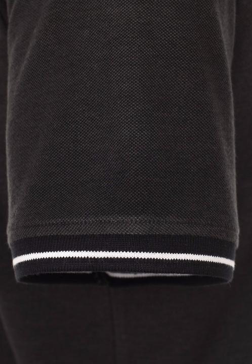 Immagine prodotto Casa Moda Polo Camicia Polo a maniche corte con colletto college e strisce a contrasto (L)
