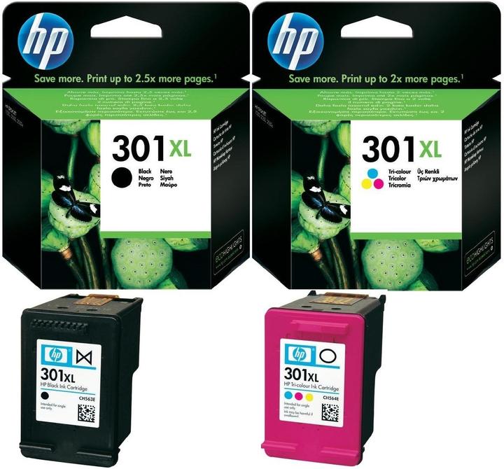 Image du produit HP 301 XL Patronen Original DeskJet 1000 1050A 2050A 2540 3050A 1010 1510 1512
