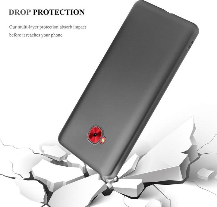 Actual product image Cadorabo TPU Matt Metallic Cover (Asus Zenfone 4 Selfie Pro)