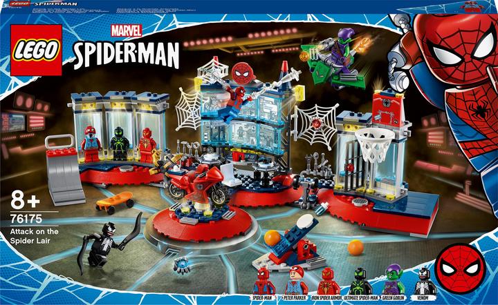 Produktbild LEGO Angriff auf Spider-Mans Versteck (76175, LEGO Marvel)