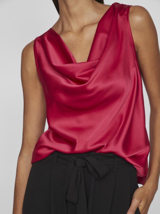 Actual product image Vila Waterfall top without sleeves (38)