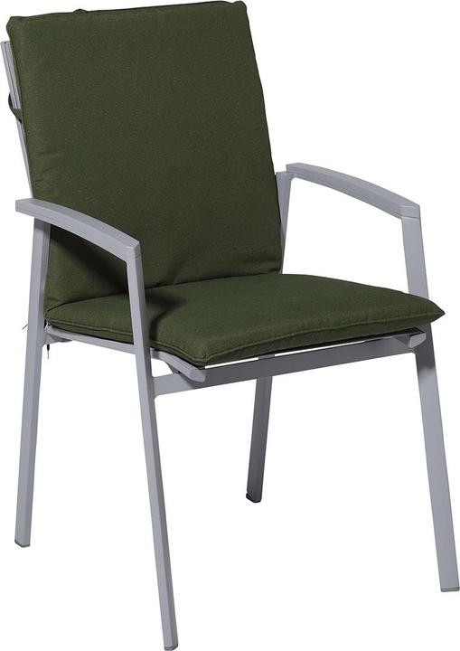 Actual product image Natura Punto Garden Chair Low Back Rest by Madison, Set of 2 (97 x 49 cm)