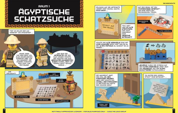 Productafbeelding LEGO® Escape Abenteuer (Duits, Simone Heller, 2022)