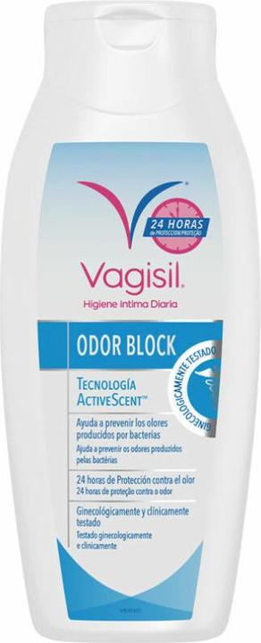 Actual product image Vagisil Higiene Íntima Protección Odor Block Gel 250ml (250 ml, Intimate washing lotion)