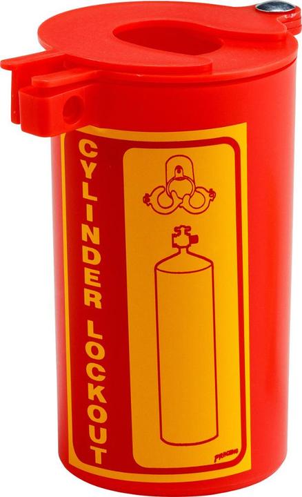 Productafbeelding Brady Gasflessen - Vergrendeling, rood (045629)