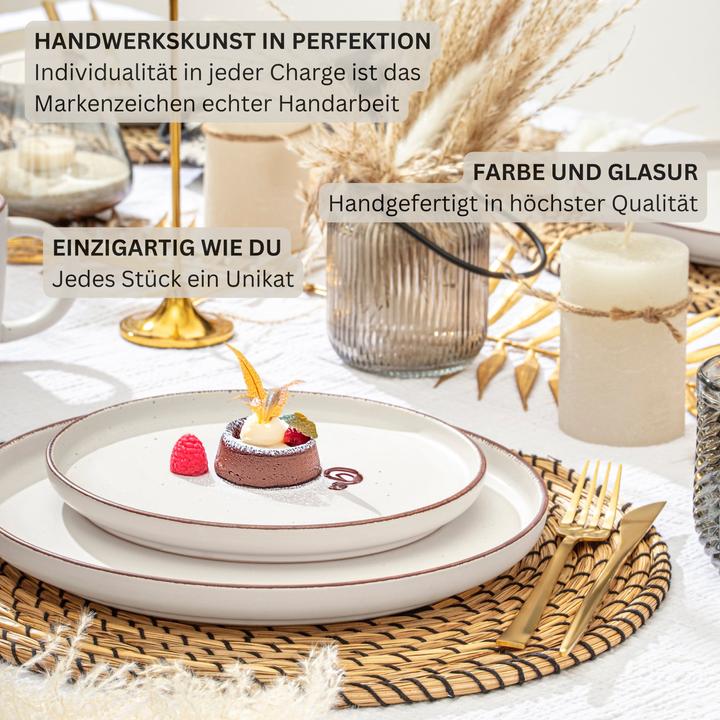 Produktbild Sänger Dessertteller Set Bombay Ivory (4 x, 20.50 cm)