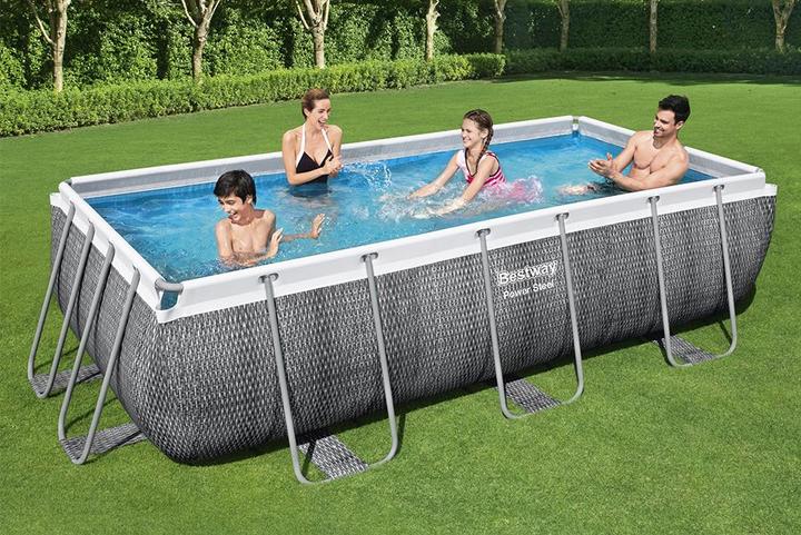 Produktbild Bestway Power Steel Frame Pool-Set (404 x 201 x 100 cm)