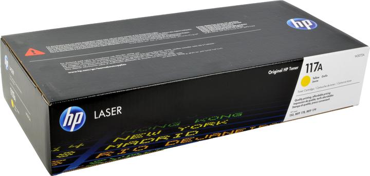 Actual product image HP 117A (Y)