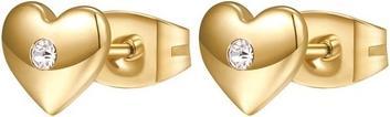 Brosway - Romantic gold-plated earrings Heart Chakra BHKE040