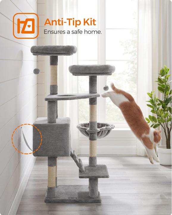 Produktbild Feandrea Meow (142 cm, Grau)
