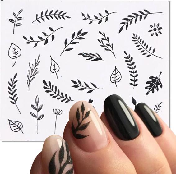 Actual product image Nagellack24 Nail Art Sticker Wassertransfer 810