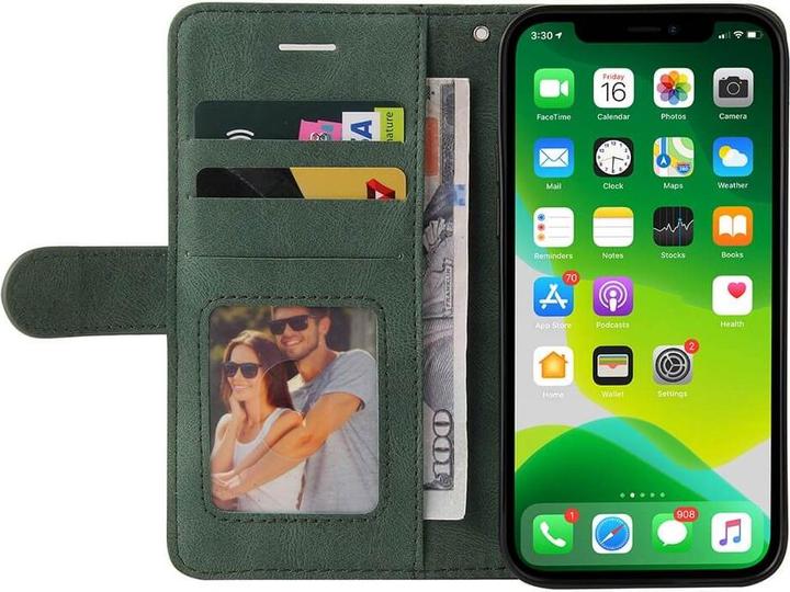 Produktbild Cover-Discount iPhone 15 - Dual-color Etui Hülle grün (Apple iPhone 15)