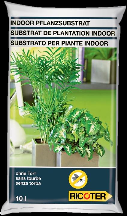 Produktbild Ricoter Indoor Pflanzsubstrat (10 l, Erde ohne Torf)