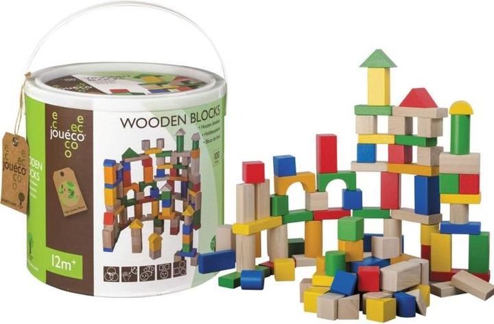 Actual product image Jouéco Houten Blokken, 100st.