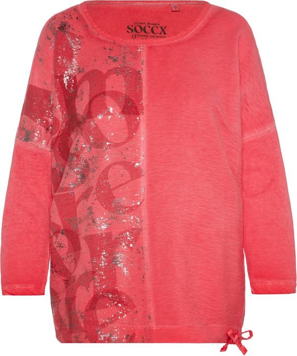 Produktbild Soccx T-Shirt MEMORY LANE Shirt mit 3/4-Ärmeln (XS)