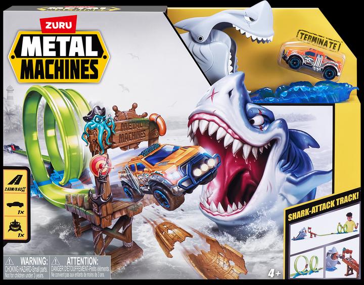 Actual product image Zuru Metal Machines Shark Attack