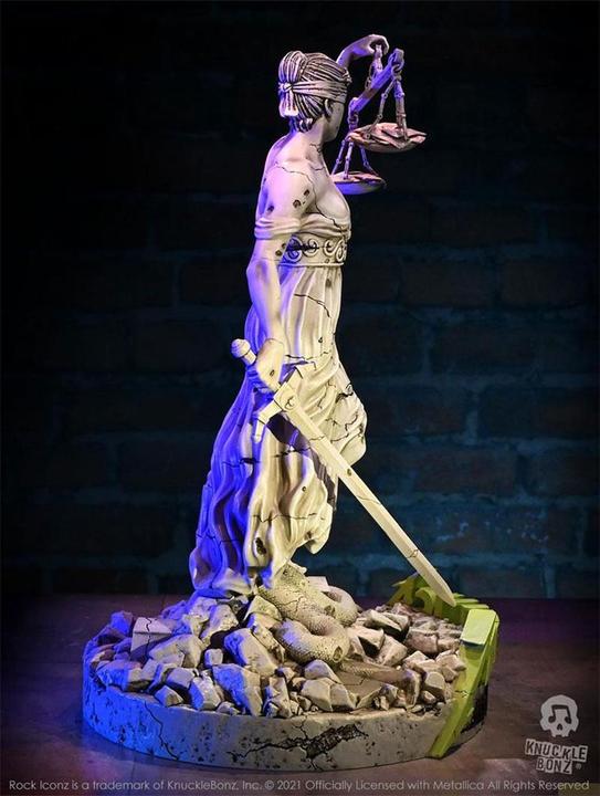 Actual product image Knucklebonz Rock Iconz on Tour: Metallica - Lady Justice Statue